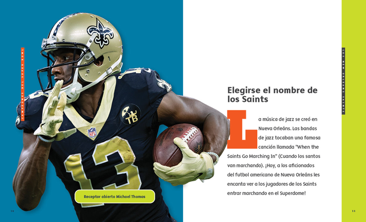 Creative Sports Series Hardcover Creative Sports: Campeones del Super Bowl: Los New Orleans Saints (2023) - 2