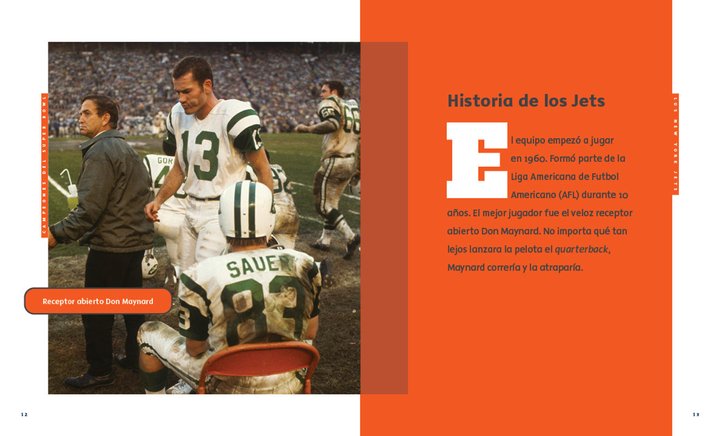 Creative Sports Series Hardcover Creative Sports: Campeones del Super Bowl: Los New York Jets (2023) - 2