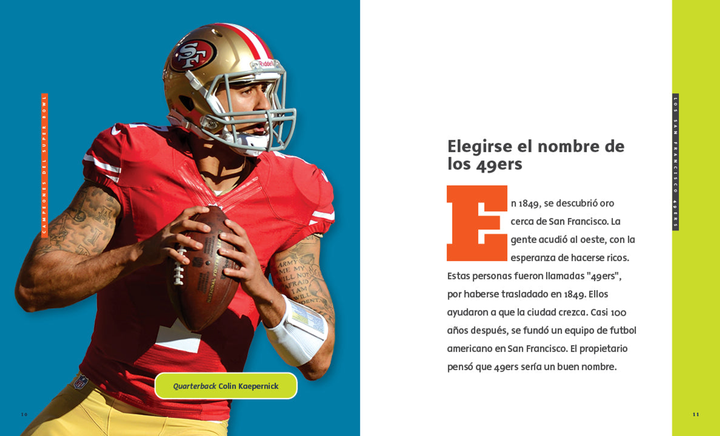 Creative Sports Series Hardcover Creative Sports: Campeones del Super Bowl: Los San Francisco 49ers (2023) - 2