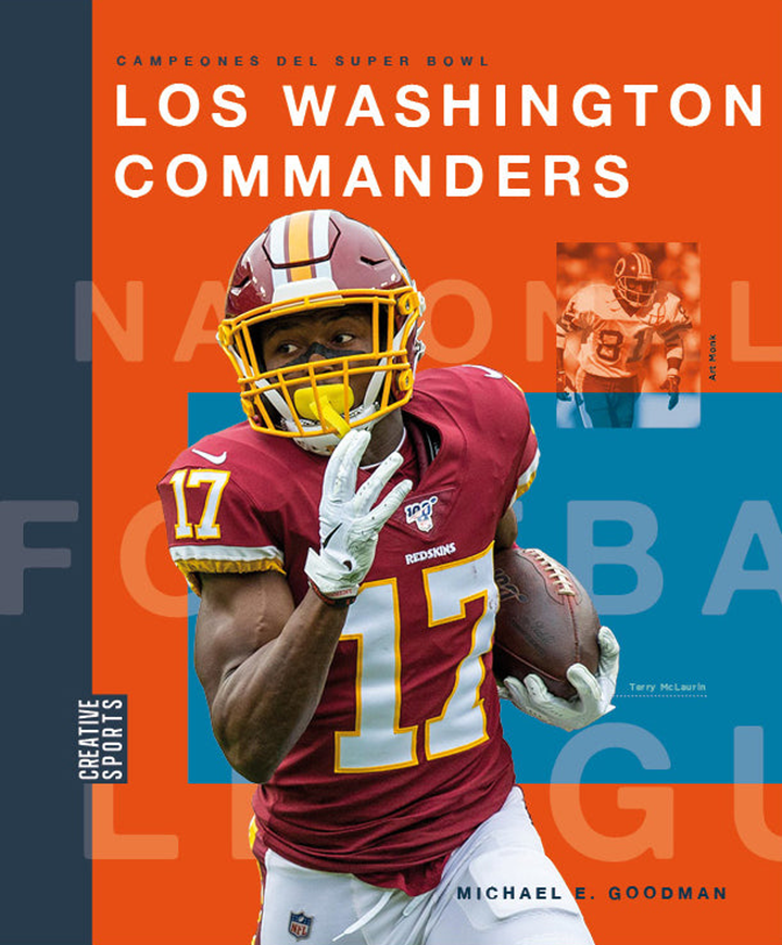 Creative Sports Series Hardcover Creative Sports: Campeones del Super Bowl: Los Washington Commanders (2023)