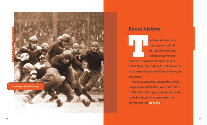 Creative Sports Series Hardcover Creative Sports: Super Bowl Champions: Chicago Bears (2023) - 3