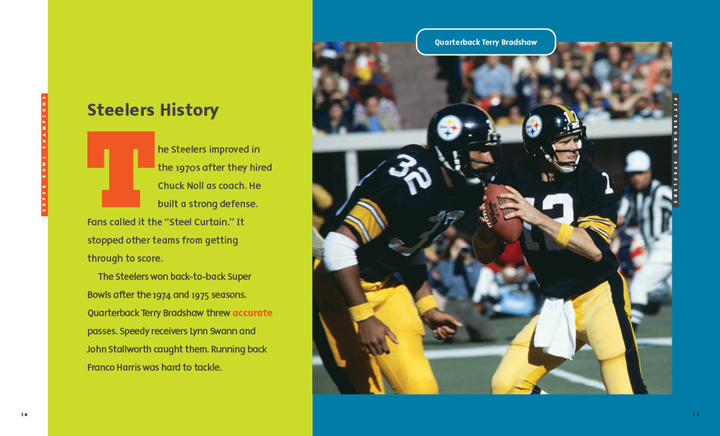 Creative Sports Series Hardcover Creative Sports: Super Bowl Champions: Pittsburgh Steelers (2023) - 2