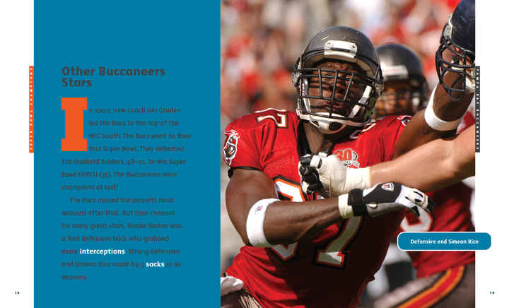 Creative Sports Series Hardcover Creative Sports: Super Bowl Champions: Tampa Bay Buccaneers (2023) - 3