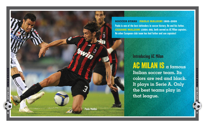 Soccer Stars Series Hardcover Soccer Stars: AC Milan - 2