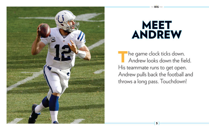 The Big Time Series Hardcover The Big Time: Andrew Luck - 2