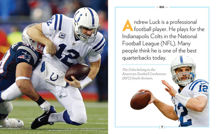 The Big Time Series Hardcover The Big Time: Andrew Luck - 3