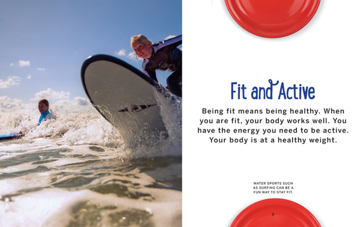 Healthy Plates Series Hardcover Healthy Plates: Being Fit - 2