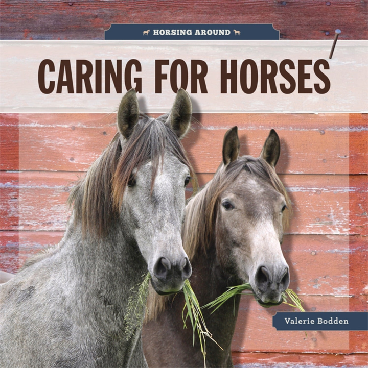 Horsing Around Series Hardcover Horsing Around: Caring for Horses