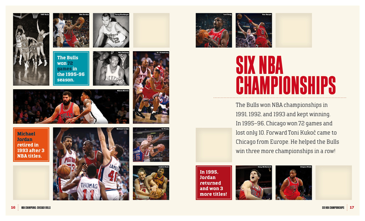 NBA Champions Series Hardcover NBA Champions: Chicago Bulls - 2