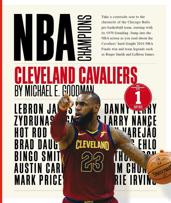 NBA Champions Series Hardcover NBA Champions: Cleveland Cavaliers