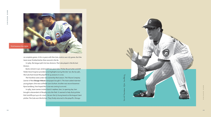 Creative Sports Series Paperback Creative Sports: Chicago Cubs - 3