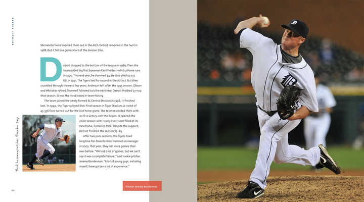 Creative Sports Series Paperback Creative Sports: Detroit Tigers - 3