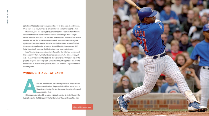 Creative Sports Series Hardcover Creative Sports: Chicago Cubs - 4