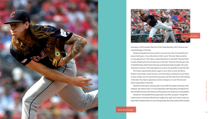 Creative Sports Series Hardcover Creative Sports: Cleveland Indians - 4