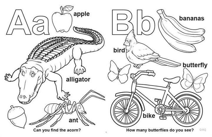 ABC-123 LapTop Coloring Book - 2