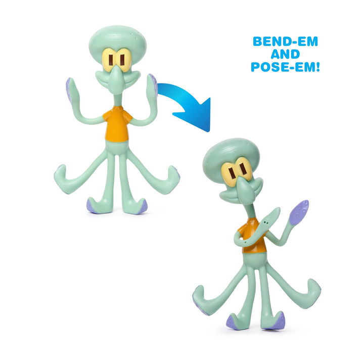 Spongebob Bendables Squidward Bendable - 3