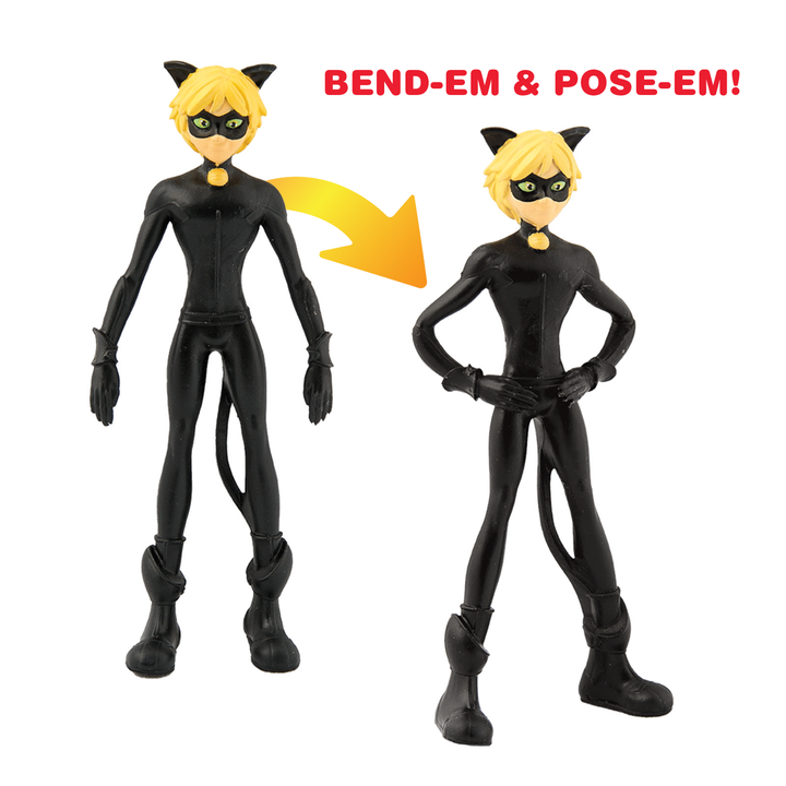 MIRACULOUS Set CAT NOIR BENDABLE - 2