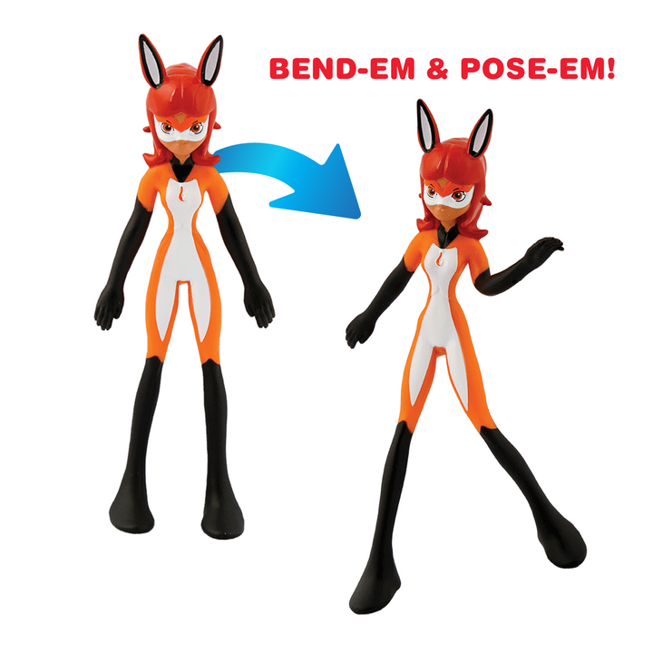 MIRACULOUS Set RENA ROUGE BENDABLE - 3