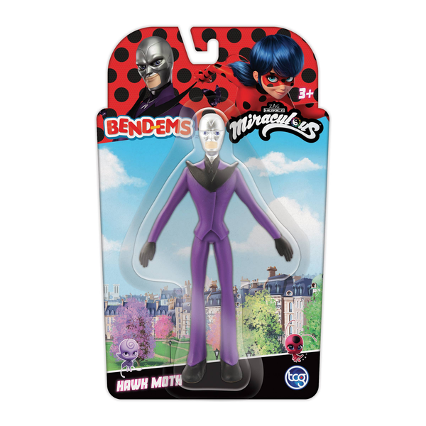 MIRACULOUS Set HAWK MOTH BENDABLE