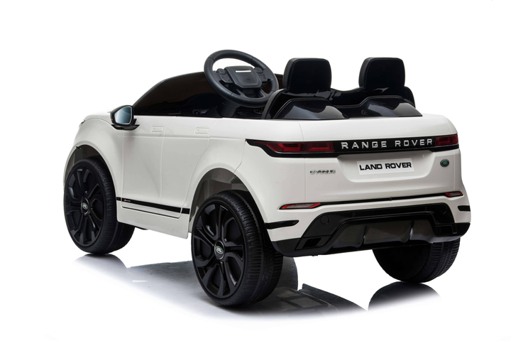 DUST N ROADS RANGE ROVER EVOQUE RIDE ON CAR WHITE - 4