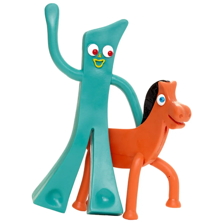 GUMBY & POKEY GUMBITTY BENDABLES