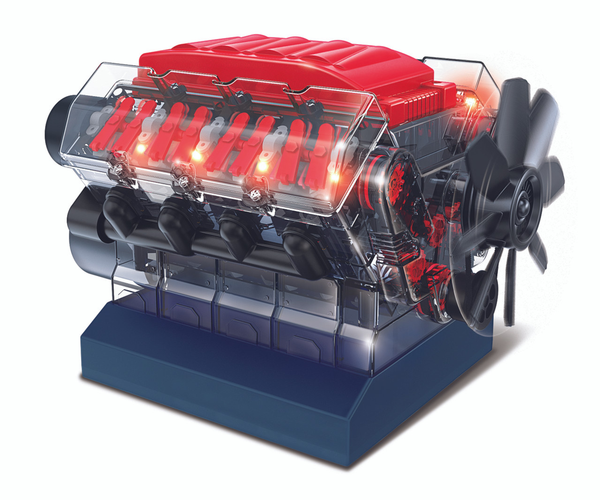 VROOM! STEM V8 Engine