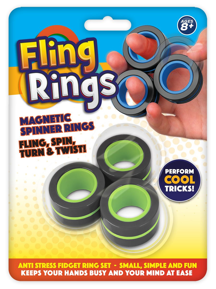 Fling Rings - Magnetic Fidget Rings - 2