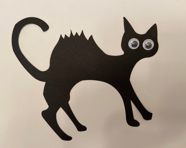 Small Single Color Cut-Out Cat - 2