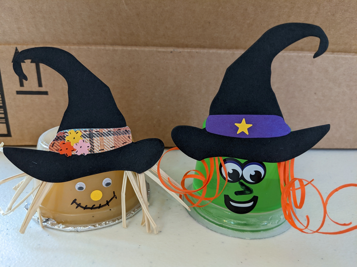 Small Single Color Cut-Out Witch Hat - 5