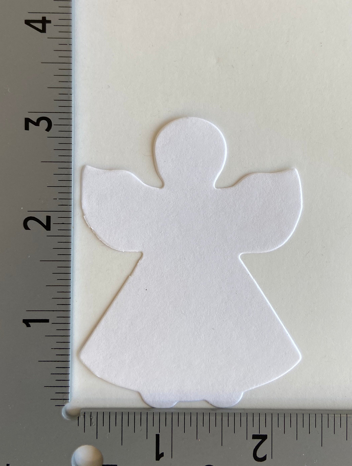 Small Single Color Cut-Out Angel - 2