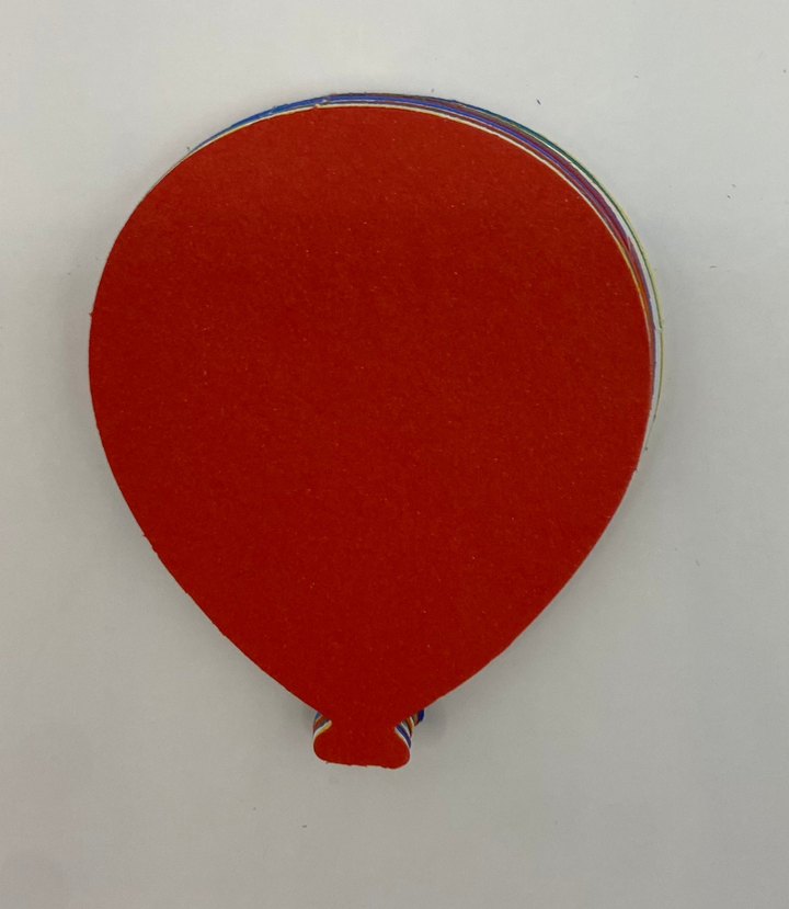 Small Single Color Cut-Out Balloon - 3