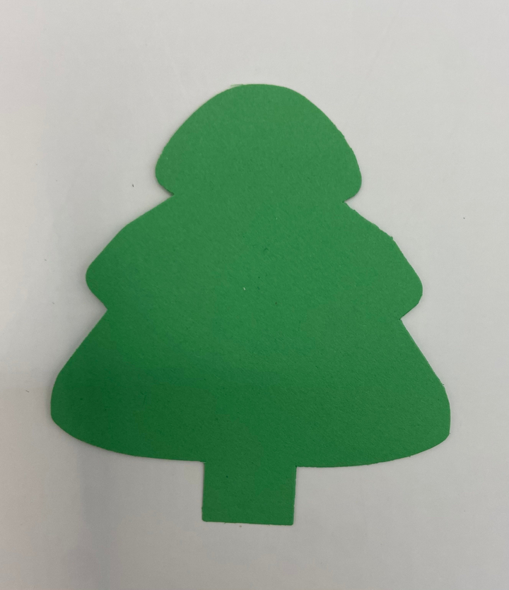 Small Single Color Cut-Out Evergreen - 4