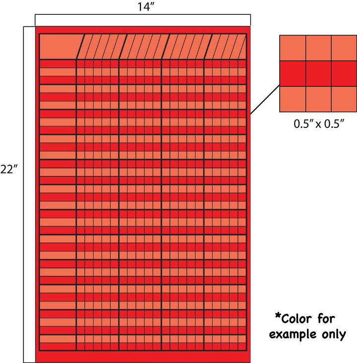 Small Incentive Chart Set of 7 - 2