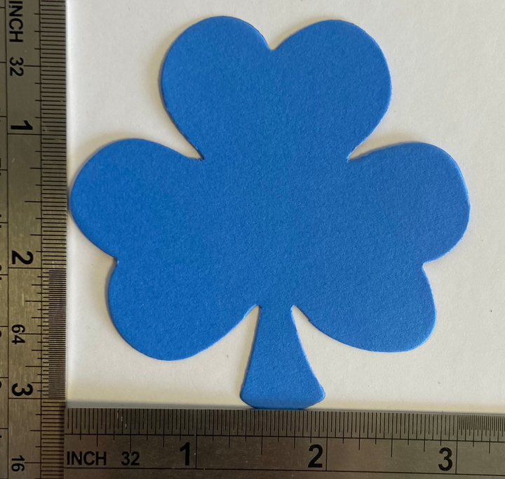 Shamrock Assorted Color Creative Cut-Outs 3" - 2