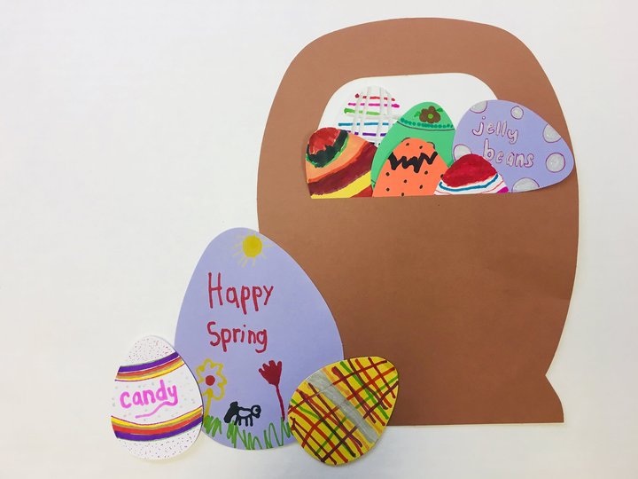 Egg Assorted Color Creative Cut-Outs 3" - 3