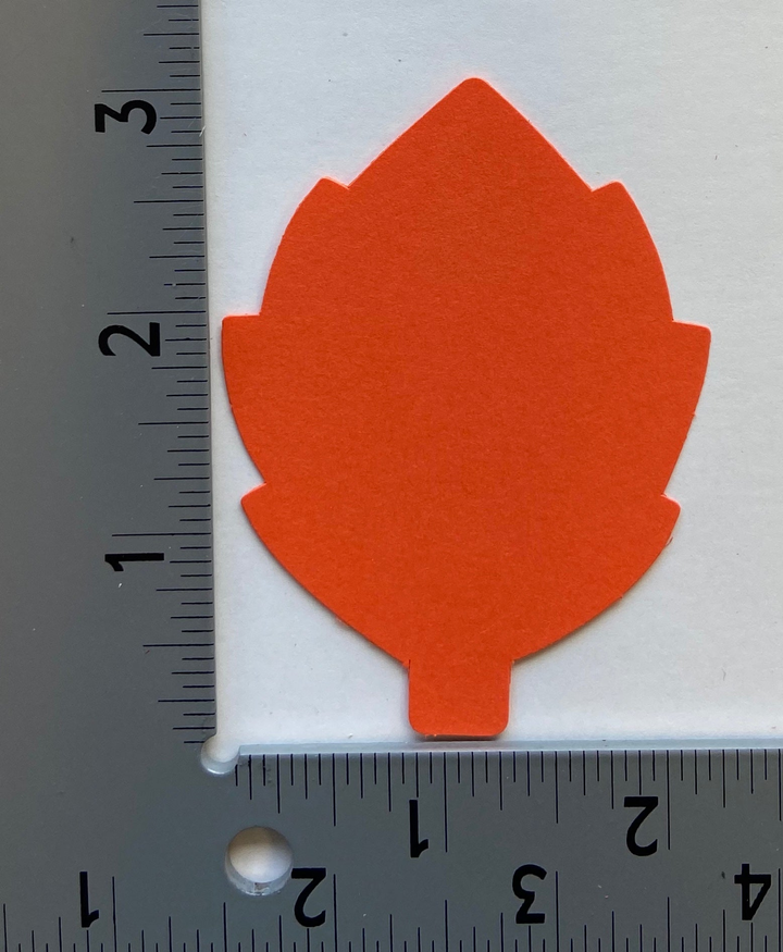 Leaf Tri-Color Creative Cut-Outs 3" - 2