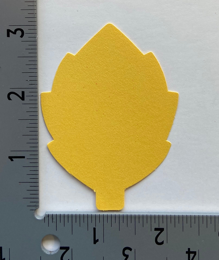 Leaf Tri-Color Creative Cut-Outs 3" - 3