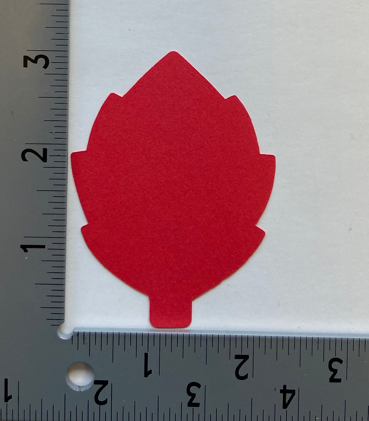 Leaf Tri-Color Creative Cut-Outs 3" - 5