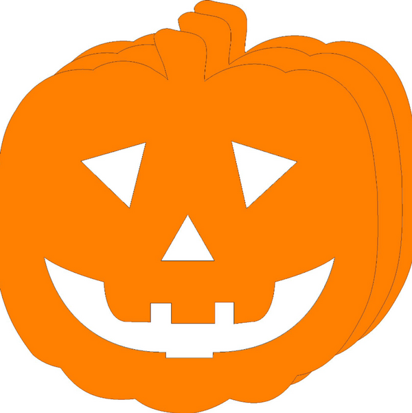 Jack-o-lantern Assorted Colors Creative Cut-Outs