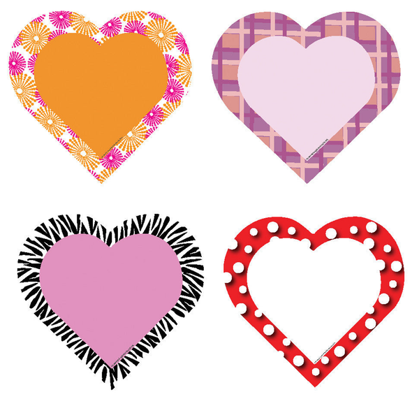 Large Accents Hearts Variety Pack