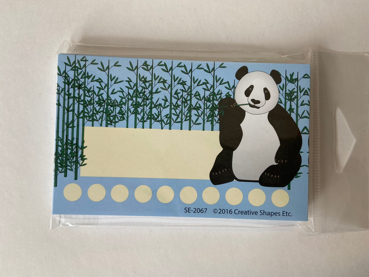 Incentive Punch Cards Panda - 3