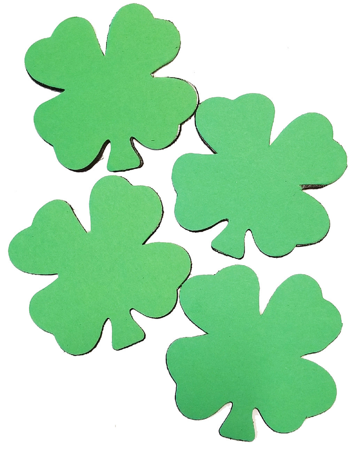 Creative Magnets Small Single Color Four Leaf Clover