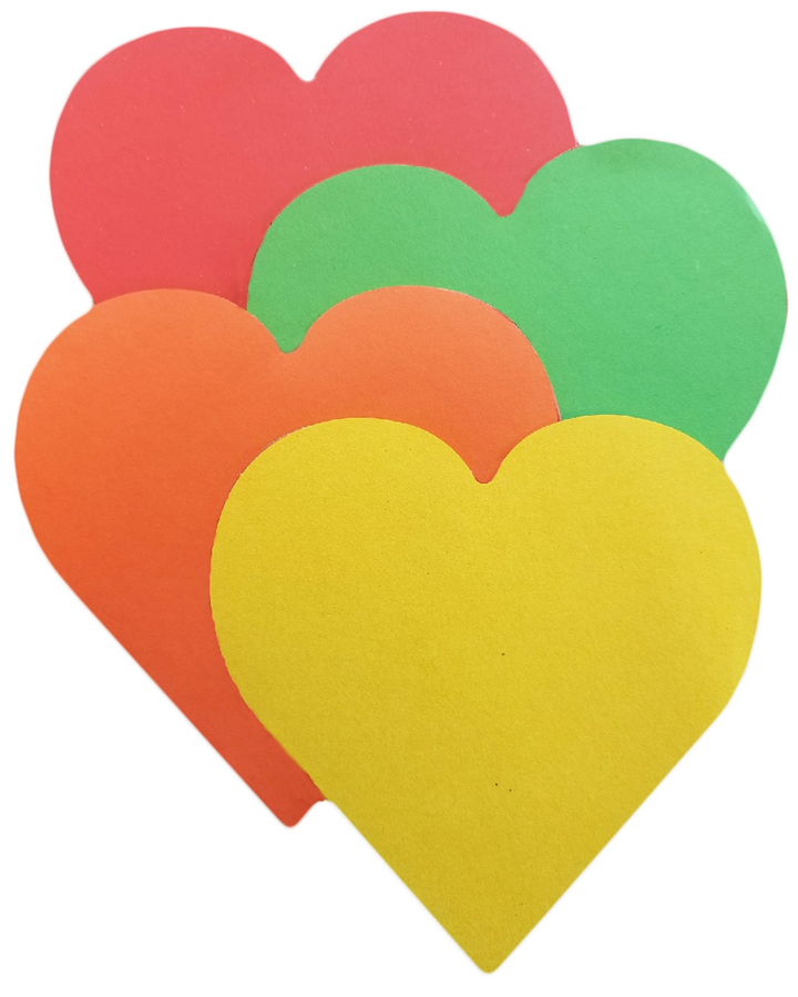 Creative Magnets Large Assorted Color Heart