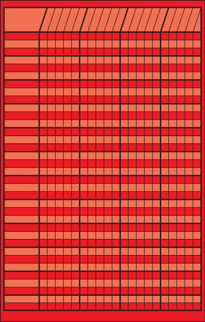 Small Incentive Chart Red