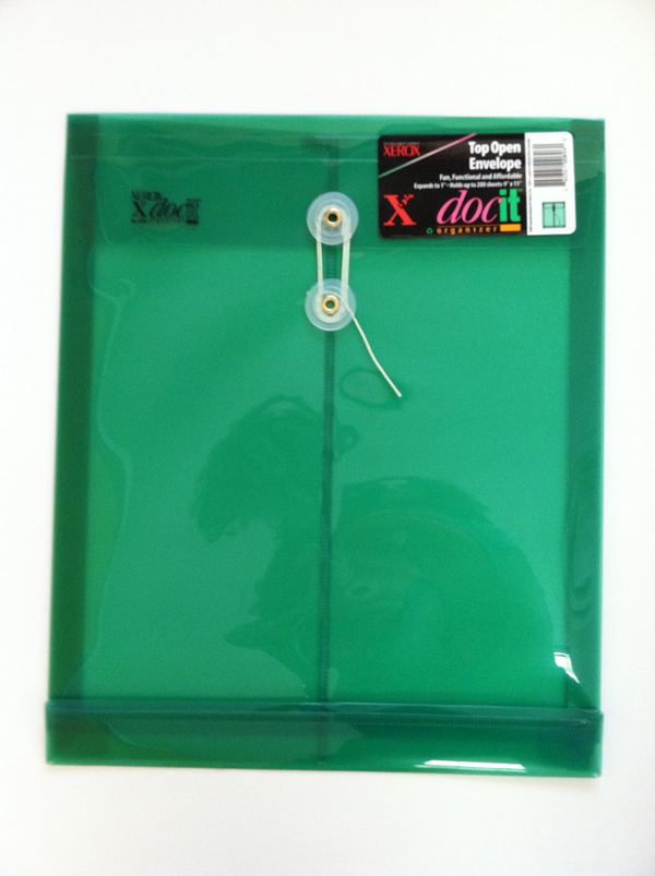 CASE of 48 POLY STRING-TIE EXPANDABLE Folder