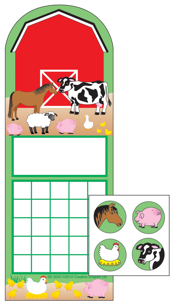 Incentive Sticker Set Farm