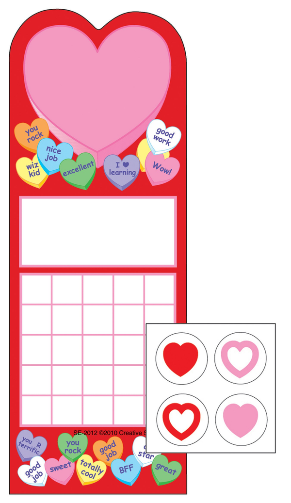 Incentive Sticker Set Heart