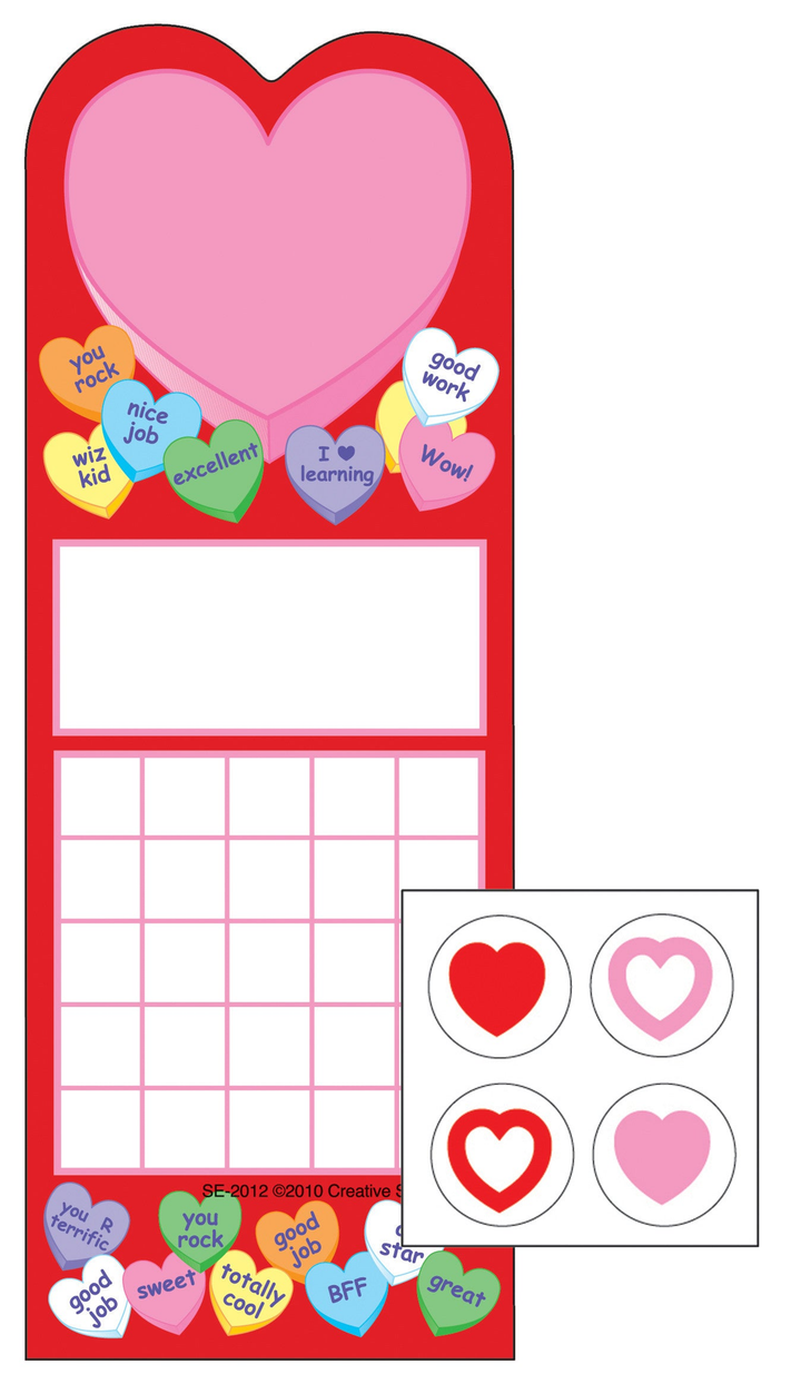 Incentive Sticker Set Heart