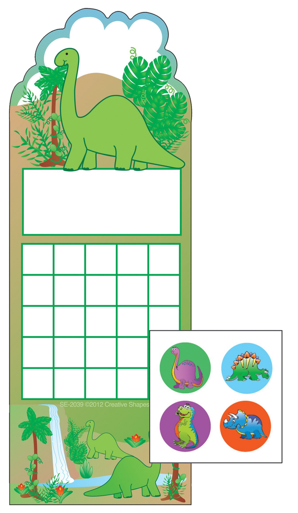 Incentive Sticker Set Dinosaur