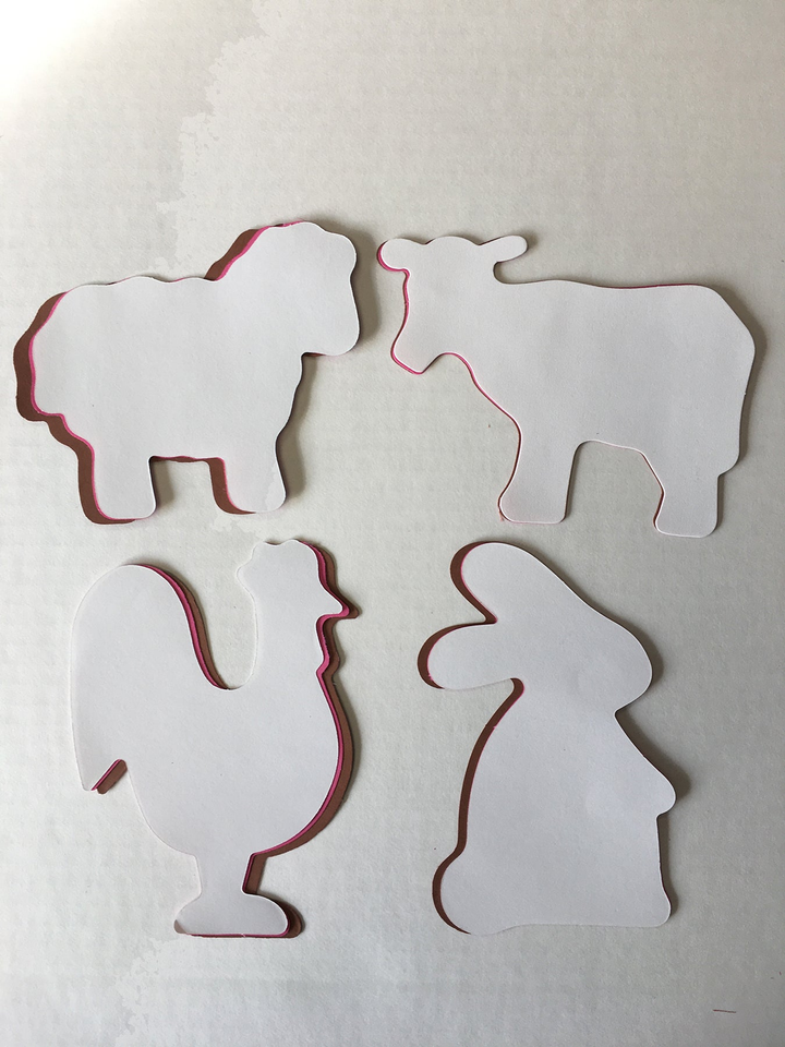 Large Cut-Out Set Farm - 2